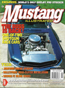 MUSTANG ILLUSTRATED 2001 APR - RALLY RIMS, 4.6 UNDERDRIVE PULLEYS, HOT ROD MATH